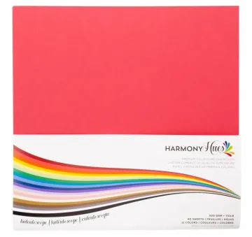 Kaleidoscope 110# Cardstock 12x12, 60/Pkg, 20 colors, 3 each